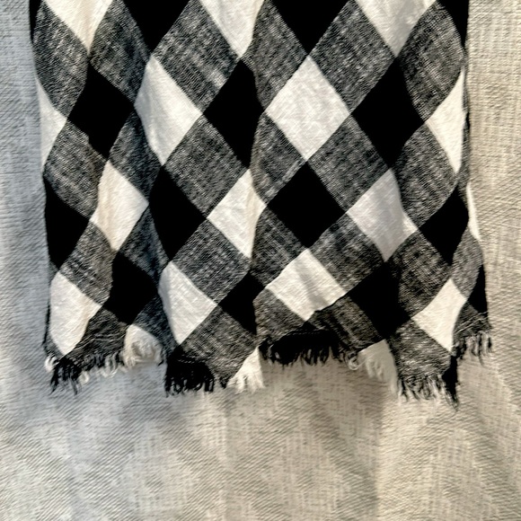 Philosophy black & white cross pattern with full lining - Picture 4 of 7